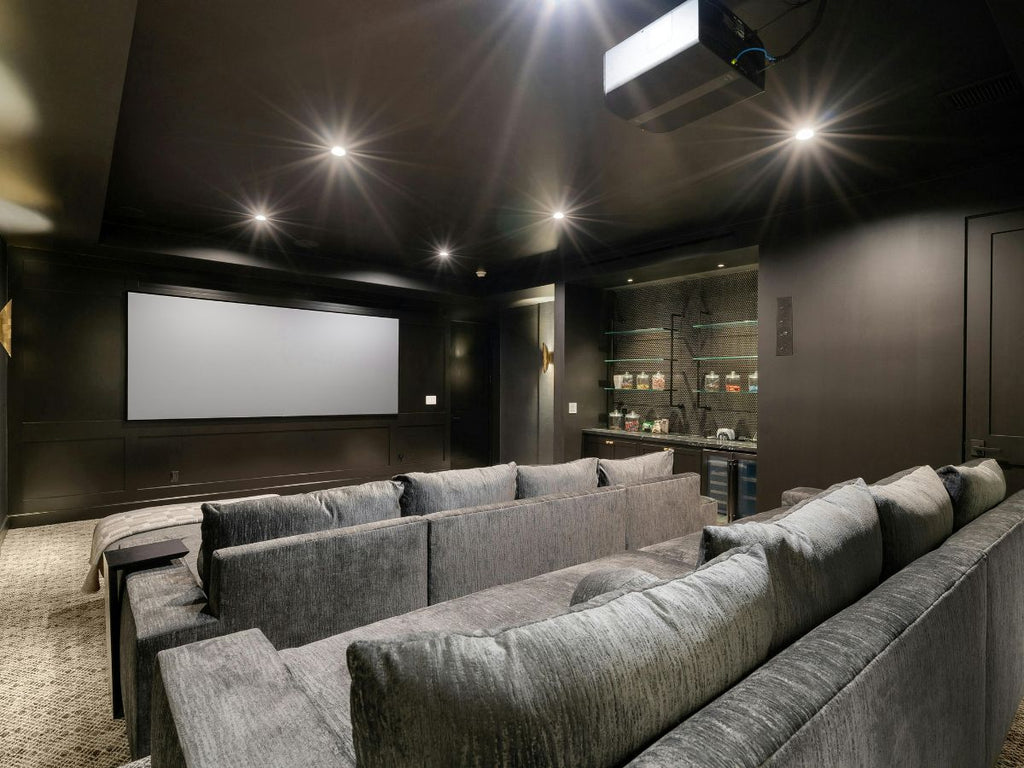 Sound proof home theatre room