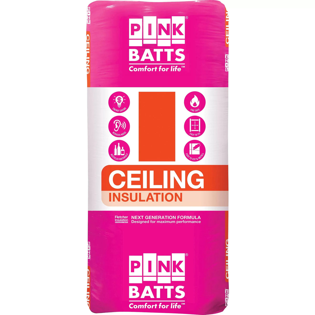 R4.0 Fletcher Insulation Pink® Batts for Ceilings – Home Insulation Online