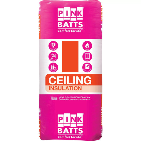 R4.0 Fletcher Insulation Pink® Batts for Ceilings